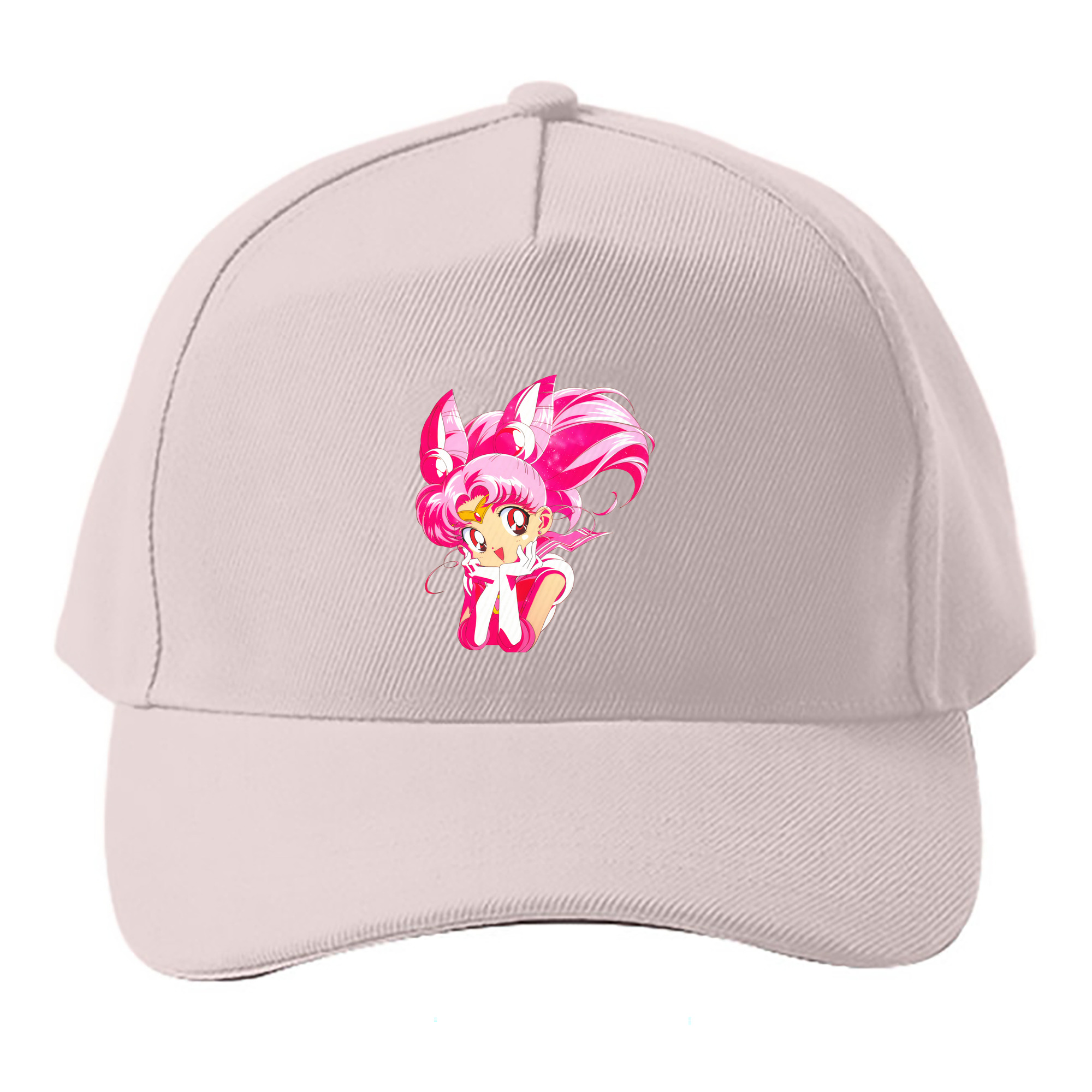 （画像用） 美少女戦士セーラームーン ちびうさ Sailor Moon Chibiusa Tsukino Usagi Small Lady Serenity ベースボールキャップ 綿100％ 男女兼用 帽子 スポーツ